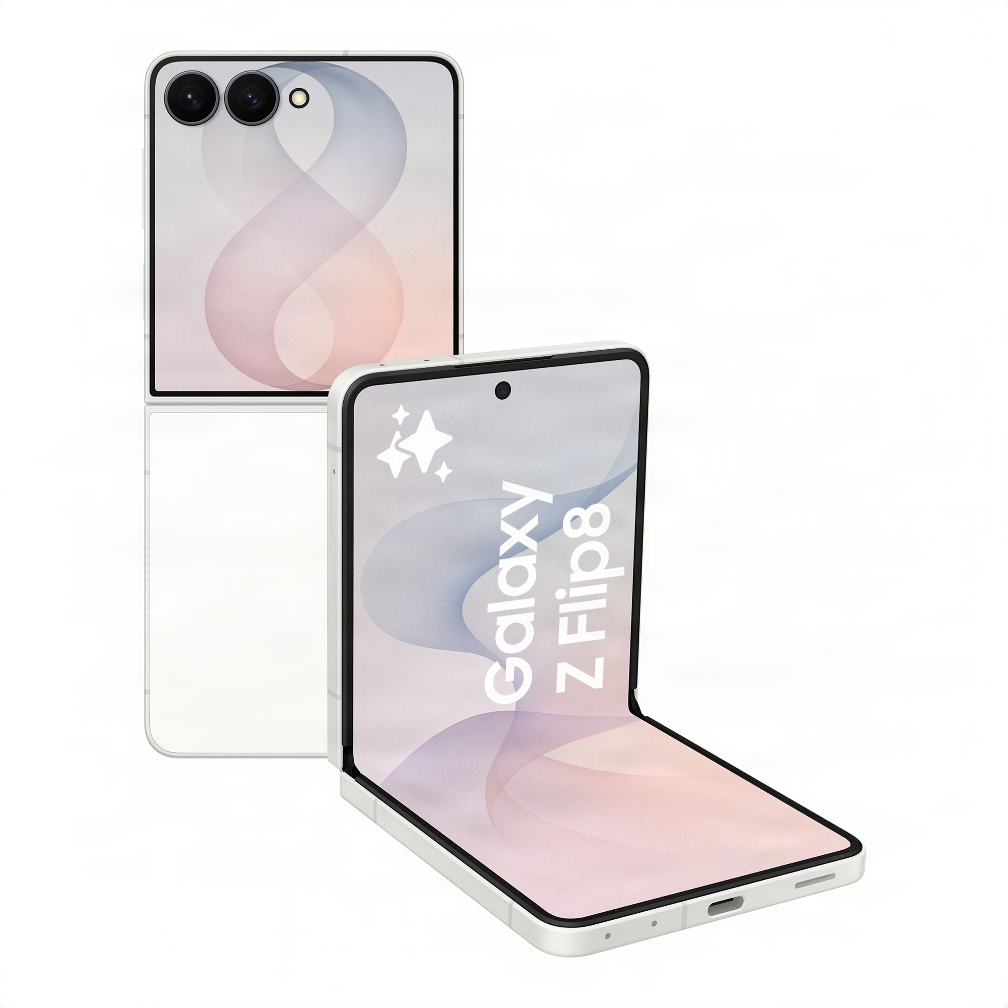 Samsung Galaxy Z Flip8 256GB in Cream Cream